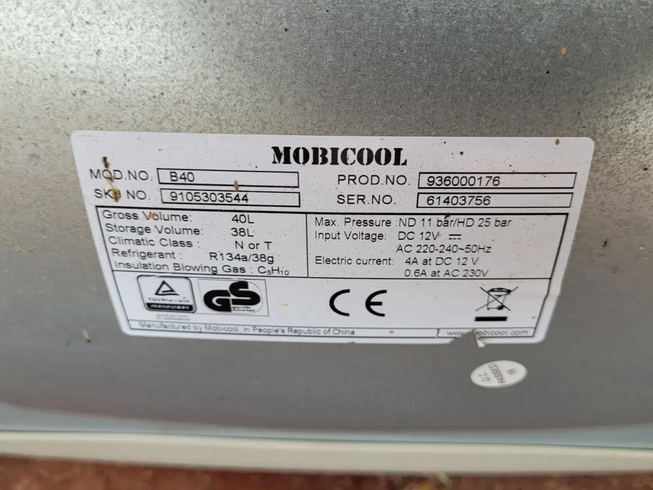 Billede 2 - Mobicool MB40 - Ac/Dc 