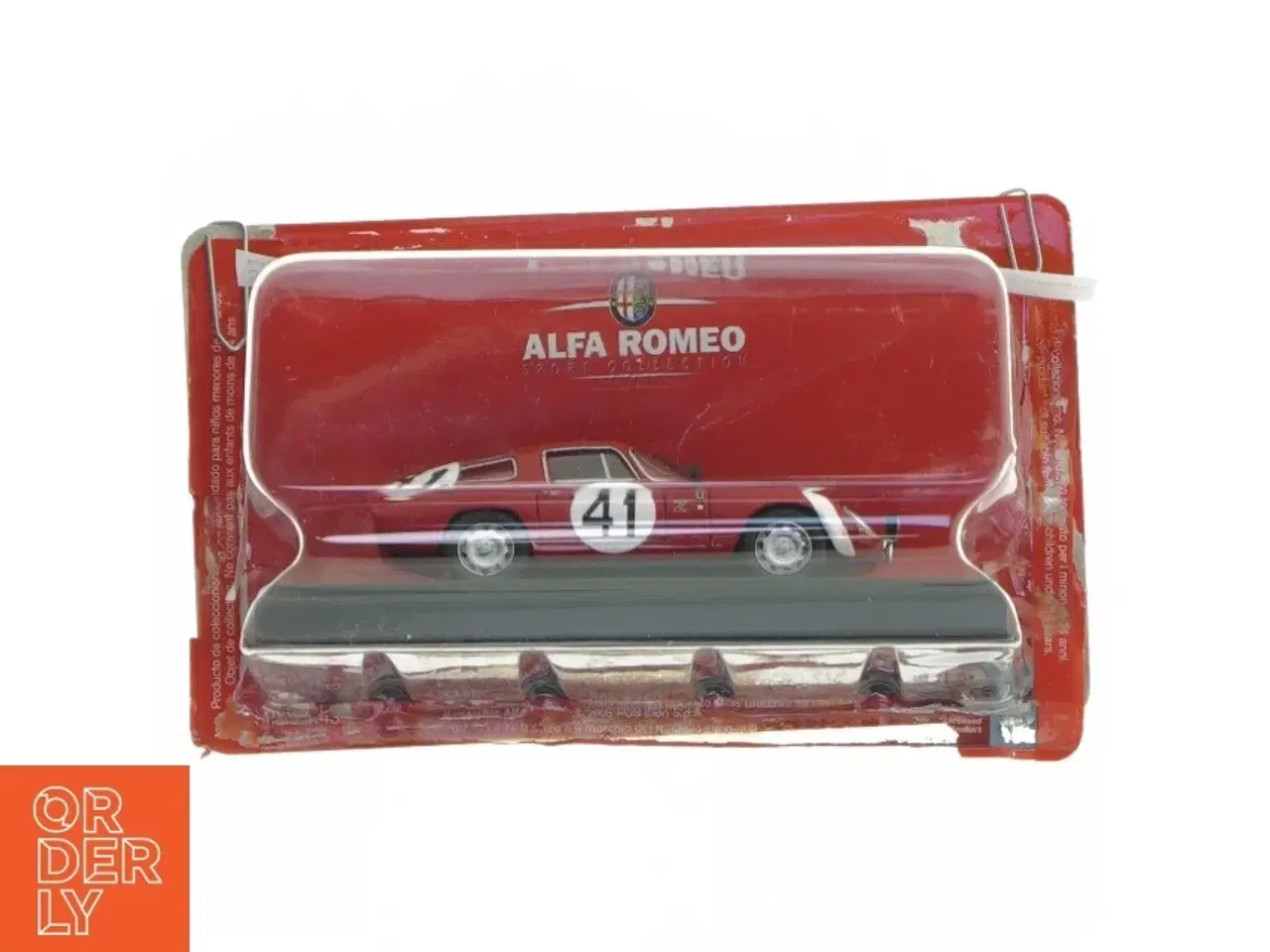 Billede 1 - Alfa Romeo Giulia TZ modelbil fra Alfa Romero (str. 16x10 cm)