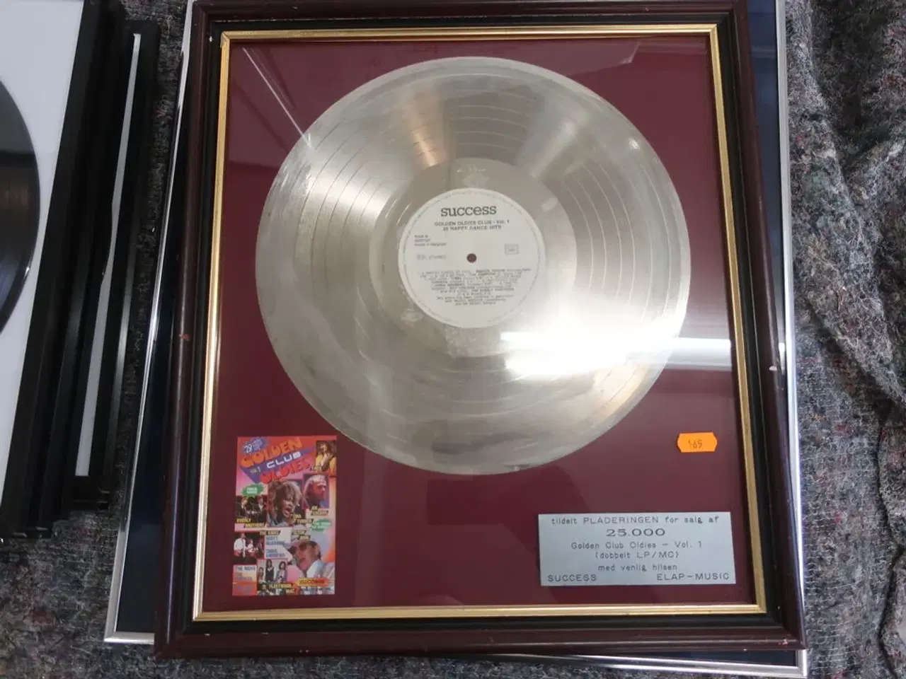 Billede 1 - Div. Lp´er/cd ´er i ramme