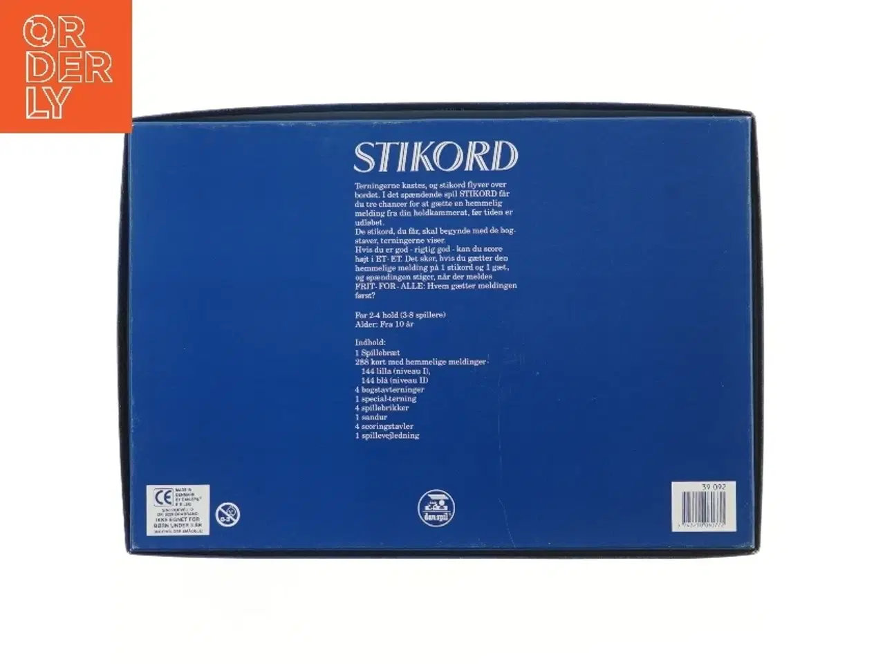 Billede 3 - Stikord brætspil fra Danspil (str. 39x27 cm)