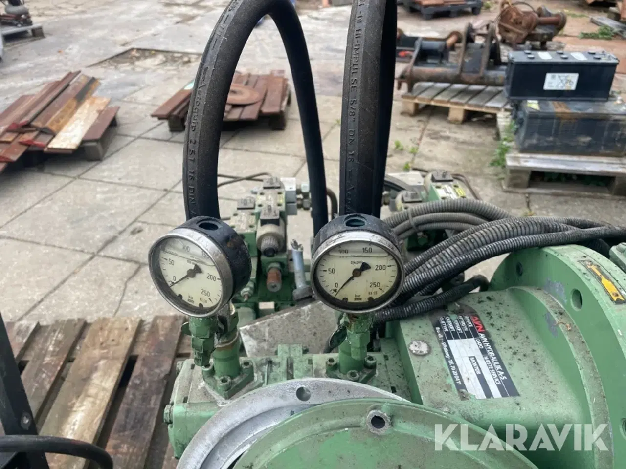 Billede 10 - Hydraulik station Dimter 89257 med kølerenhed