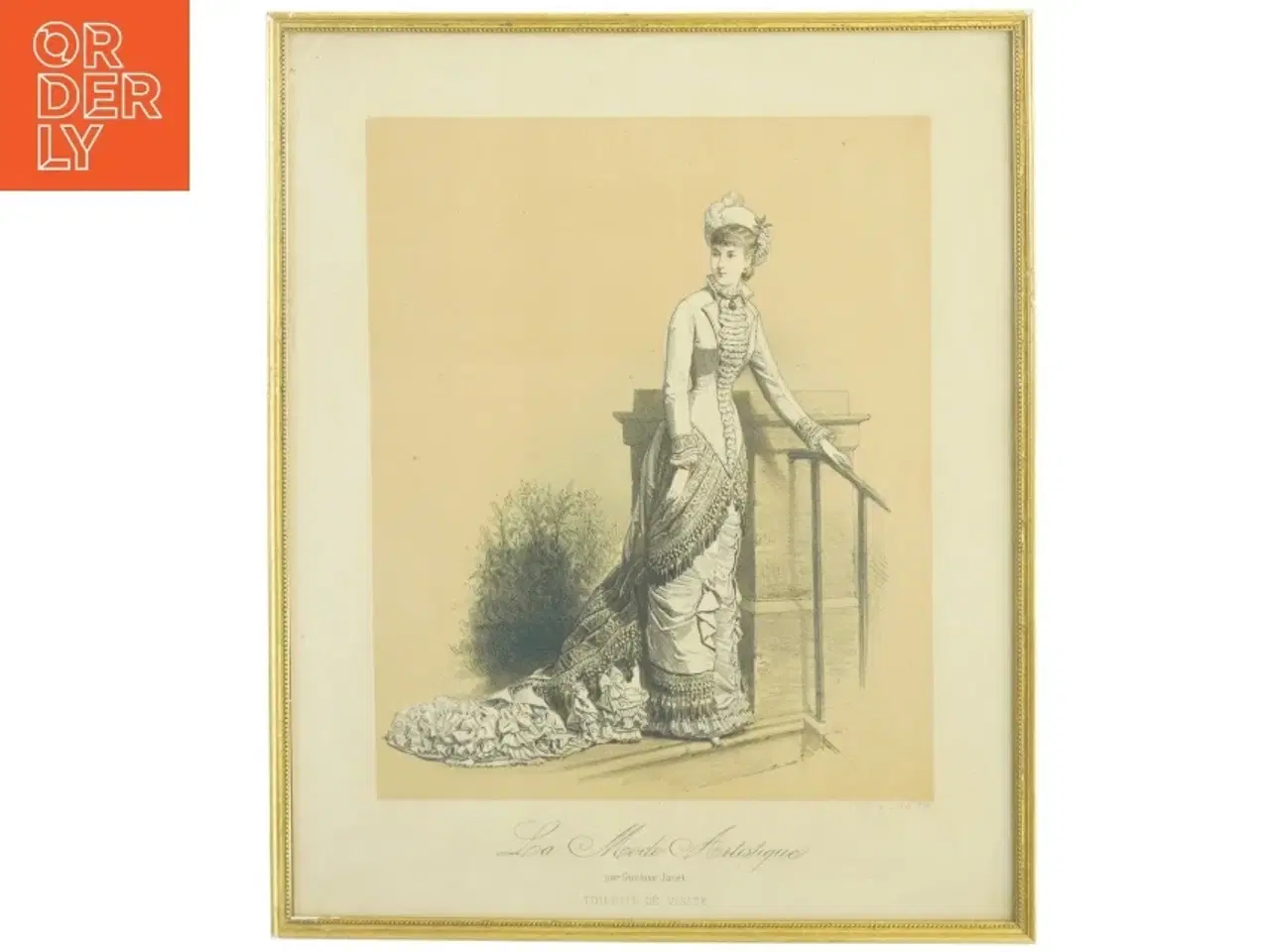 Billede 10 - Vintage modeillustrationer (str. 35 x 28 cm)