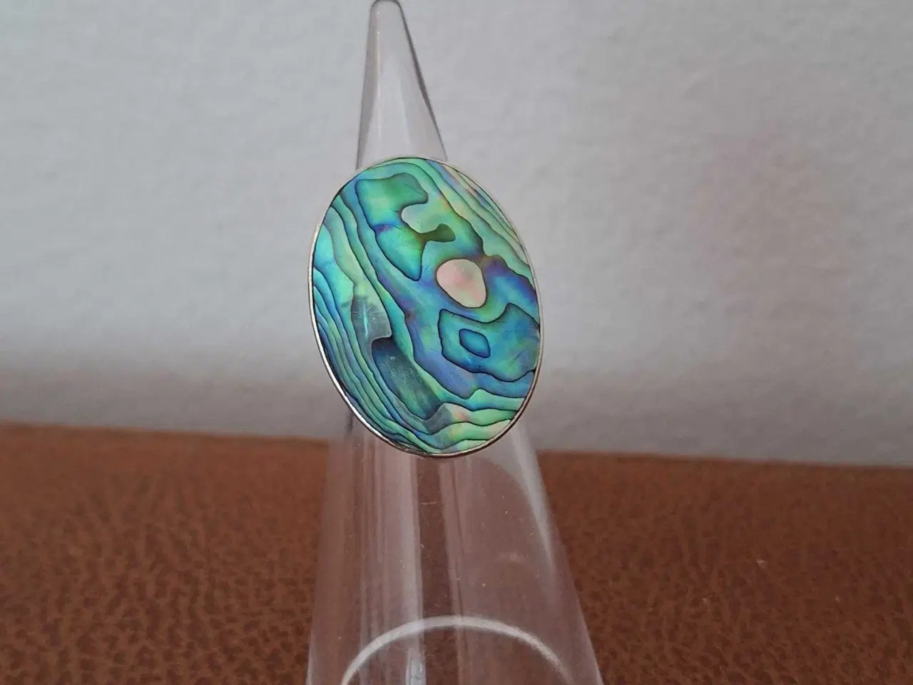 Billede 3 - Oval sølvring 