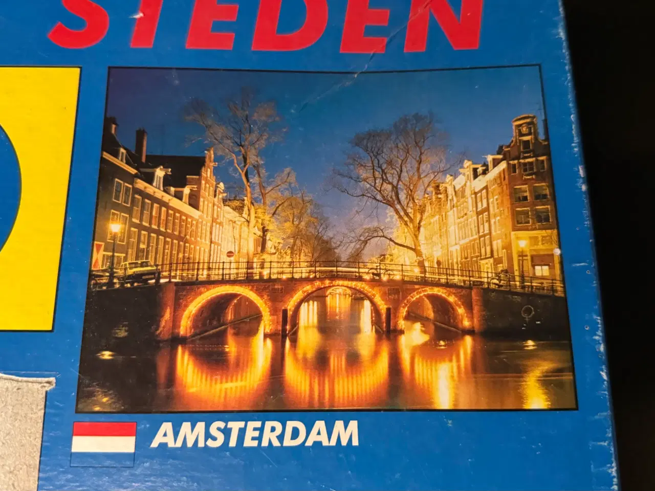 Billede 2 - Retro puslespil med europæiske storbyer