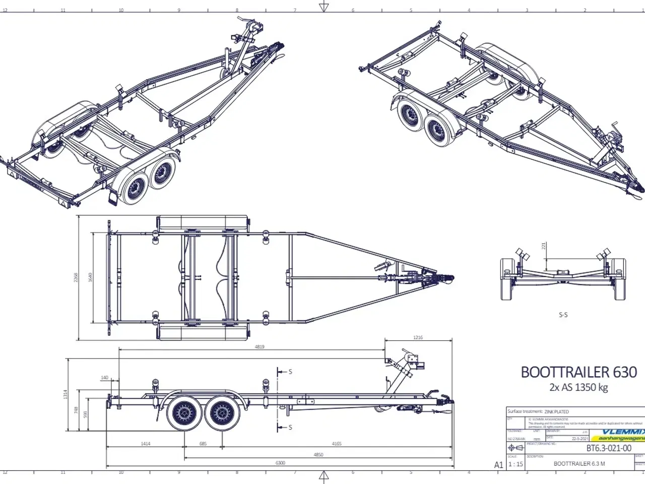 Billede 6 - Vlemmix Bådtrailer 630x220 2700
