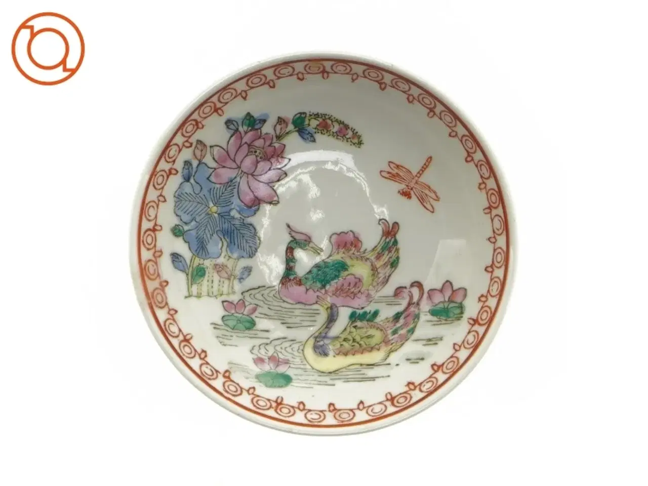 Billede 1 - Porcelænsskål (str. 10 x 3 cm)