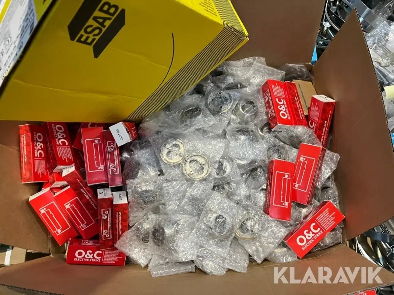 Billede 7 - Lot - låsekomponenter, svejsetråd og øvrigt overskud