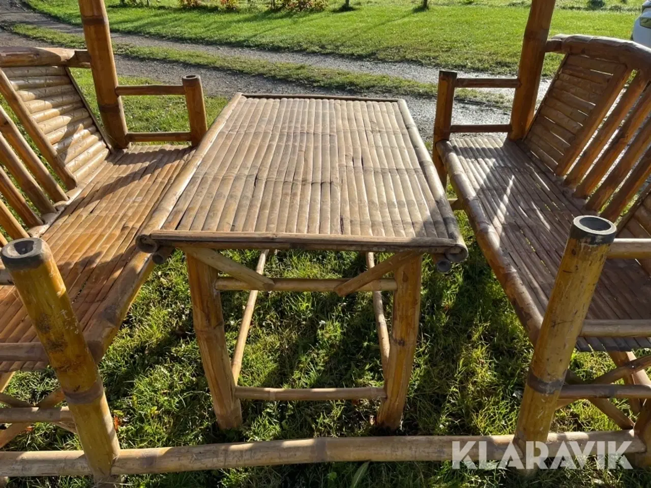 Billede 5 - Bambus hytter 2 styk