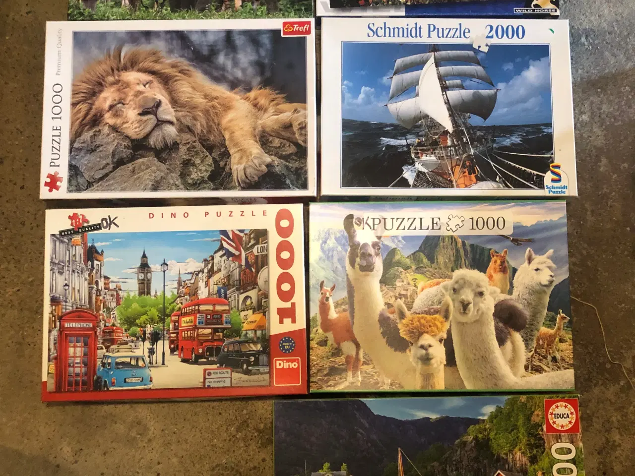 Billede 1 - Puzzle 1000-2000 brikker