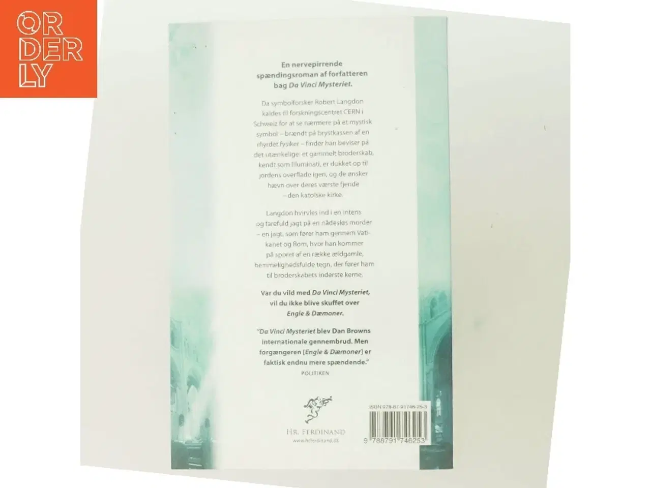 Billede 3 - Engle & dæmoner af Dan Brown (Bog)