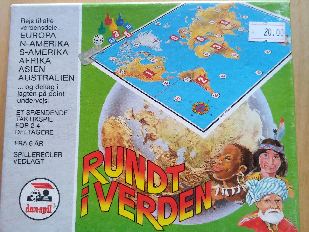 Billede 1 - RUNDT I VERDEN, spil