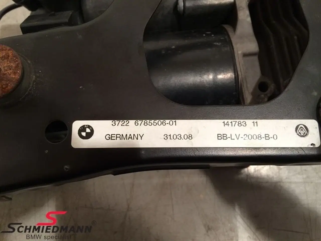 Billede 2 - Kompressor luft-tilførsel til niveau-regulering B37206859714 BMW X5 (E70) X6 (E71) X6 (E72 Hyb) X5LCI (E70)