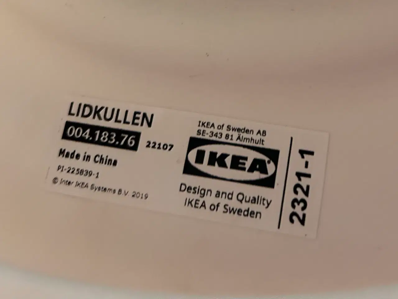 Billede 4 - IKEA LIDKULLEN roterende taburet/skammel 349,-