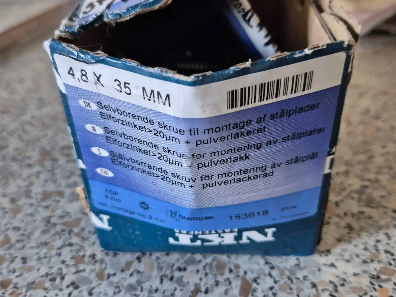 Billede 1 - Skruer til ståltagplader 