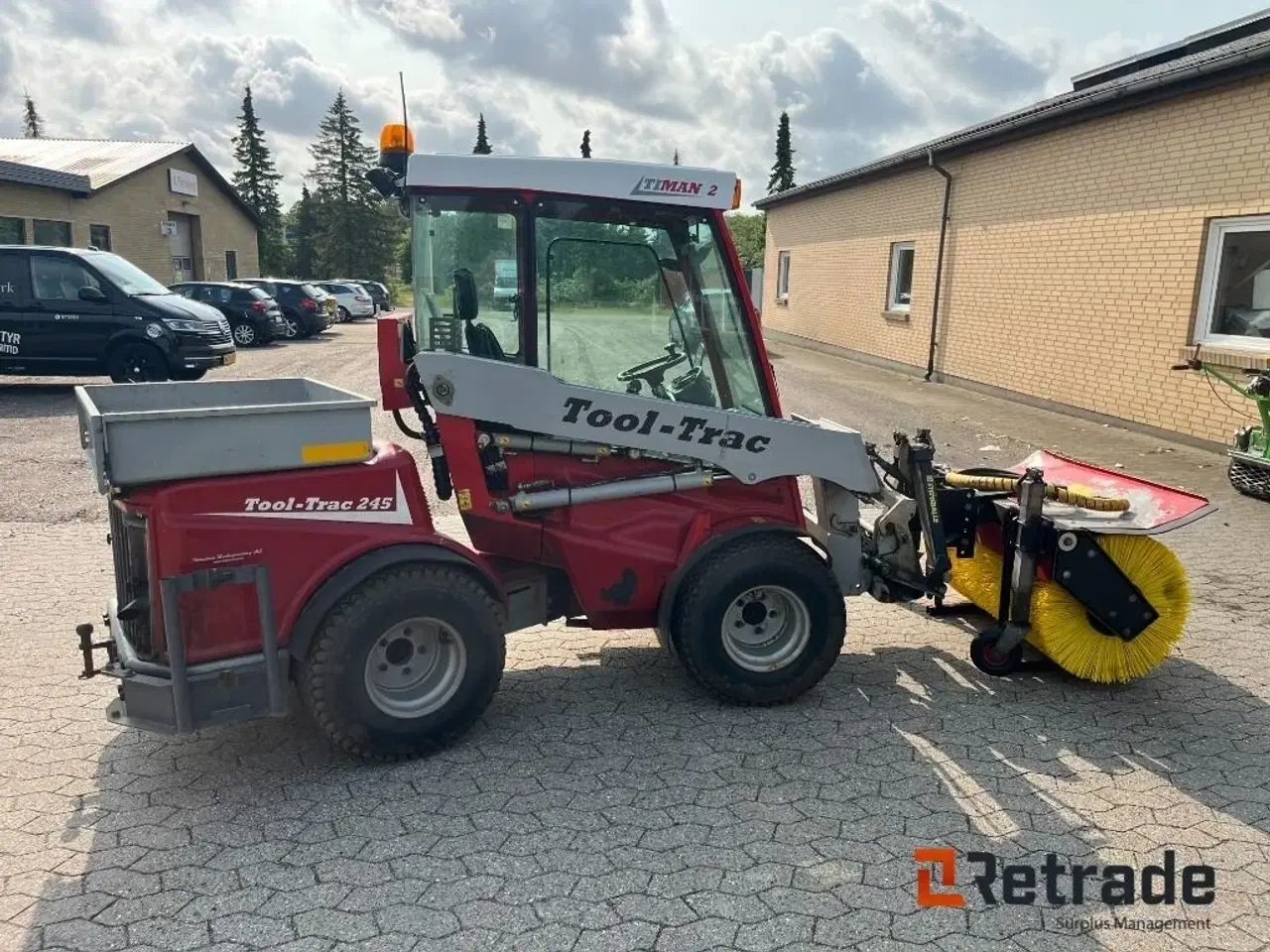 Billede 3 - - - - Timan TOOL TRAC 245 Kompact maskine
