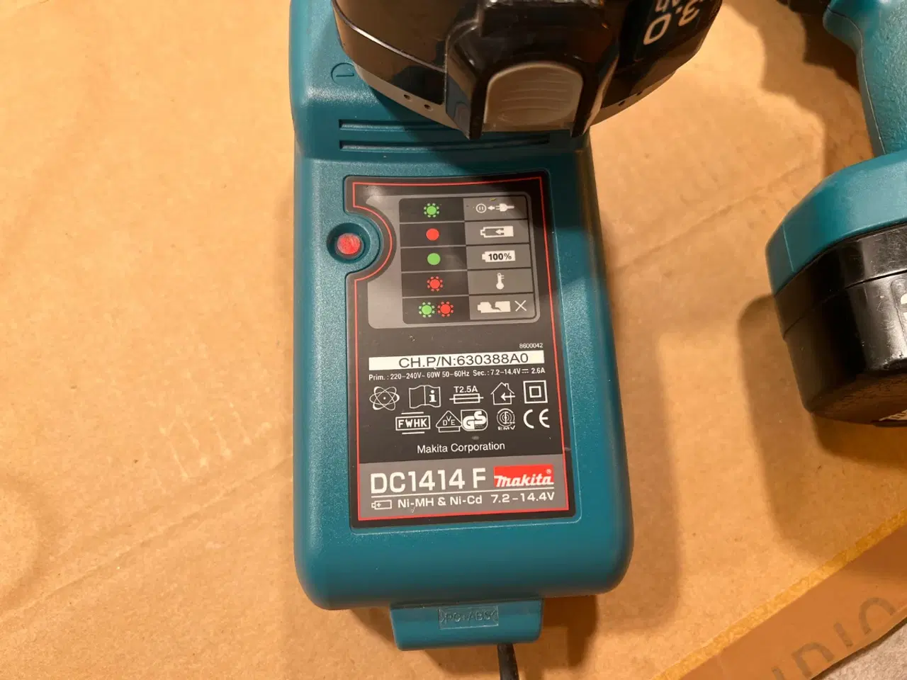 Billede 5 - Makita 6339D MXT – 14.4V boremaskine m. kuffert