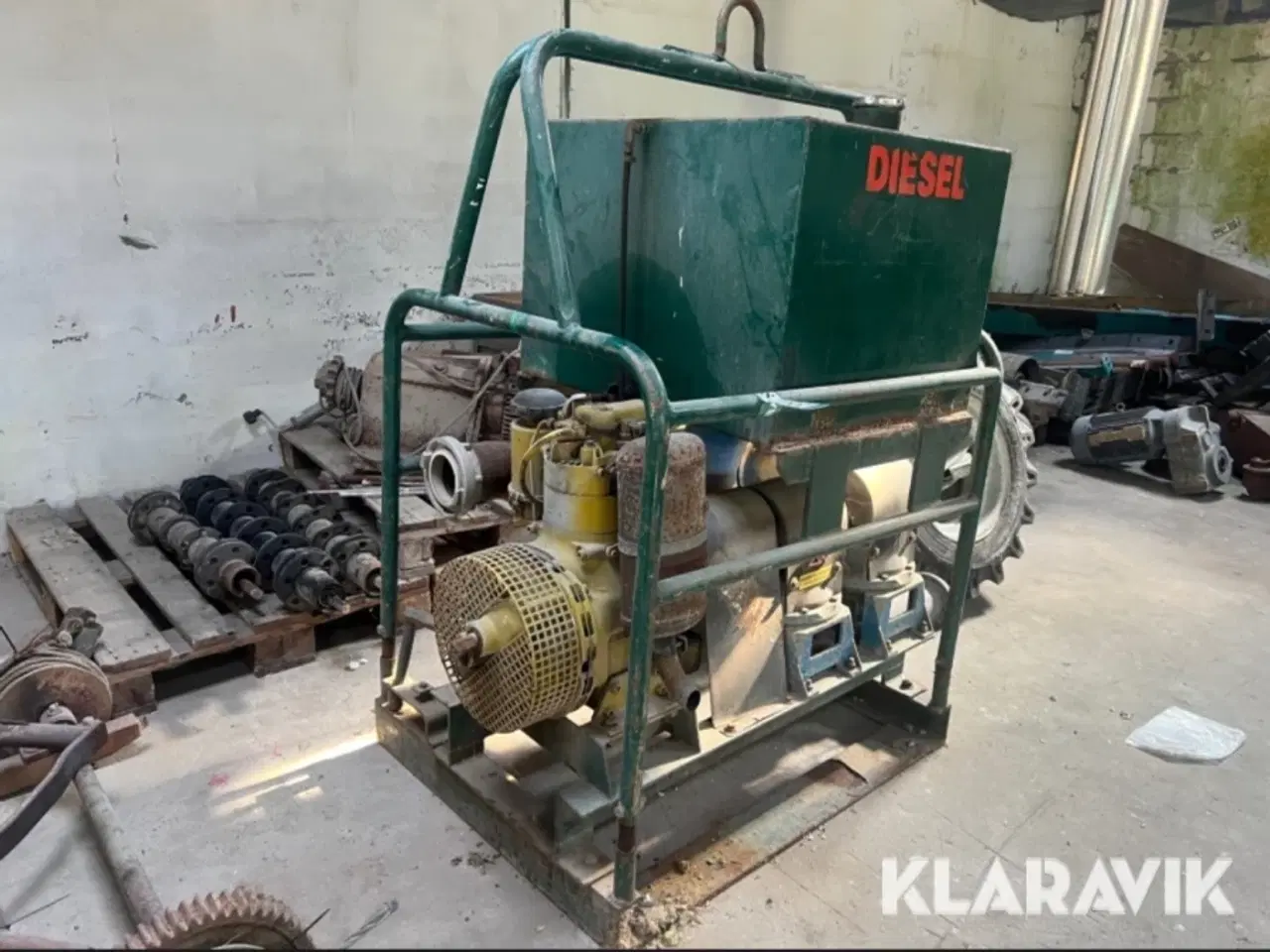 Billede 1 - Vandpumpe med dieselmotor Hatz