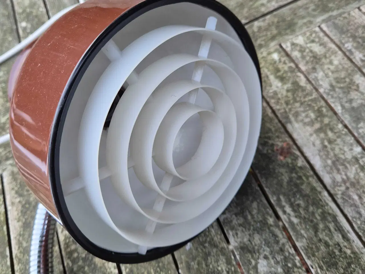 Billede 6 - Herlig chokoladebrun Bumling væglampe 