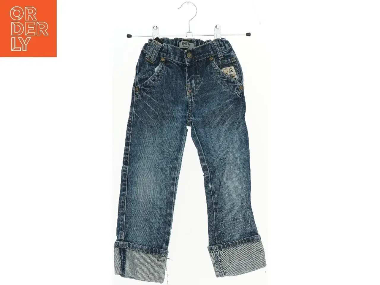 Billede 1 - Børnejeans med manchet fra Entry (str. 104)