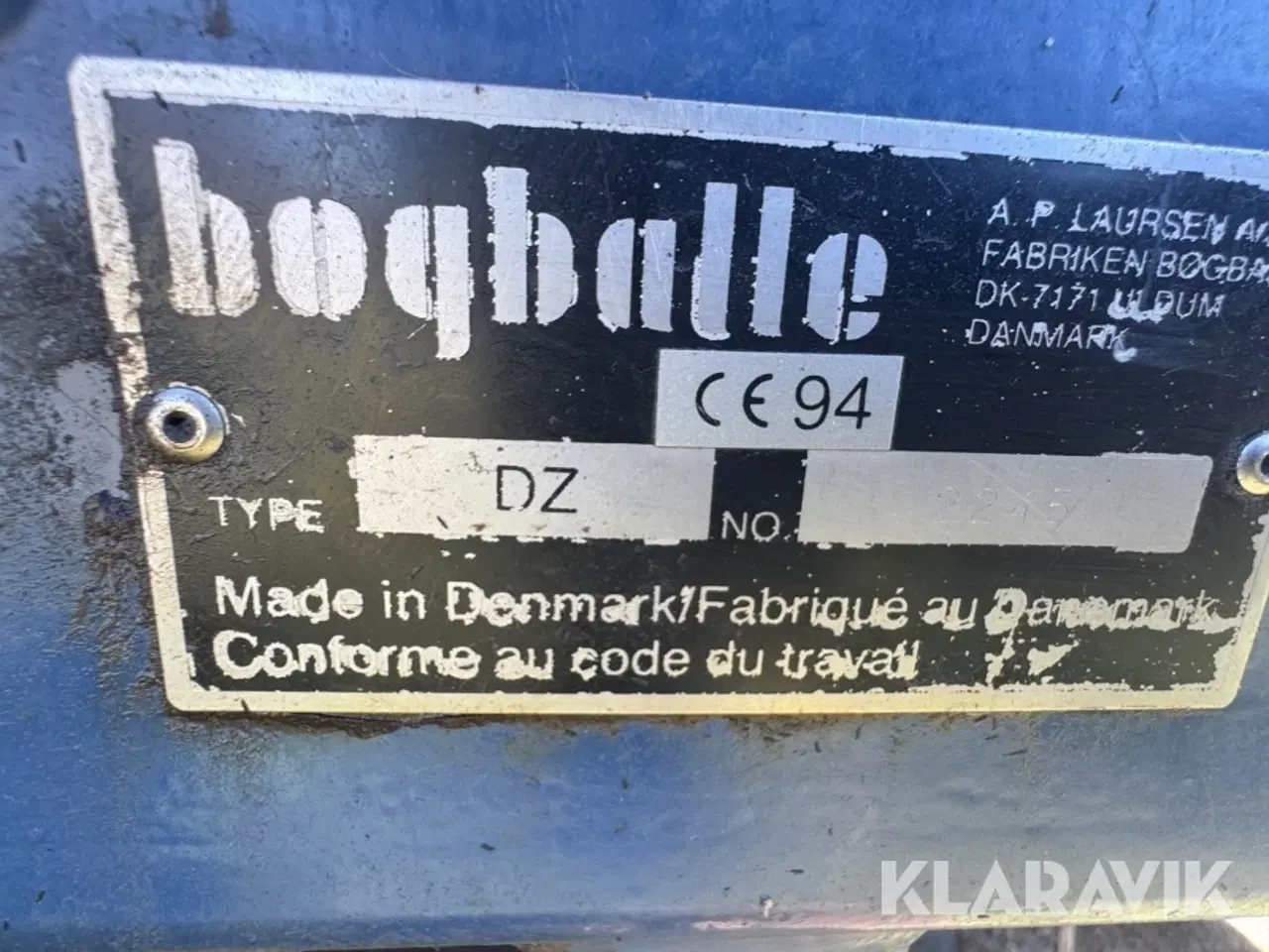 Billede 6 - Gødningsspredere Bøgballe DZ 1250