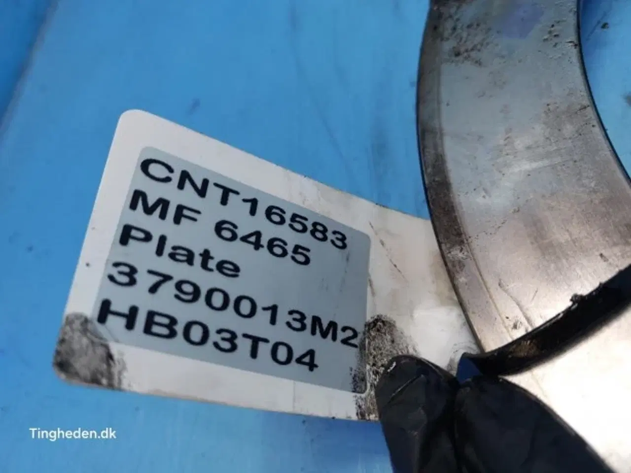 Billede 10 - Massey Ferguson 6465 Plade 3790013M2