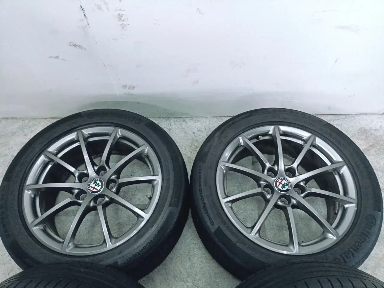 Billede 4 - 5x110 17" ET33 nav 65,1ø ALFA ROMEO GIULIA fælge