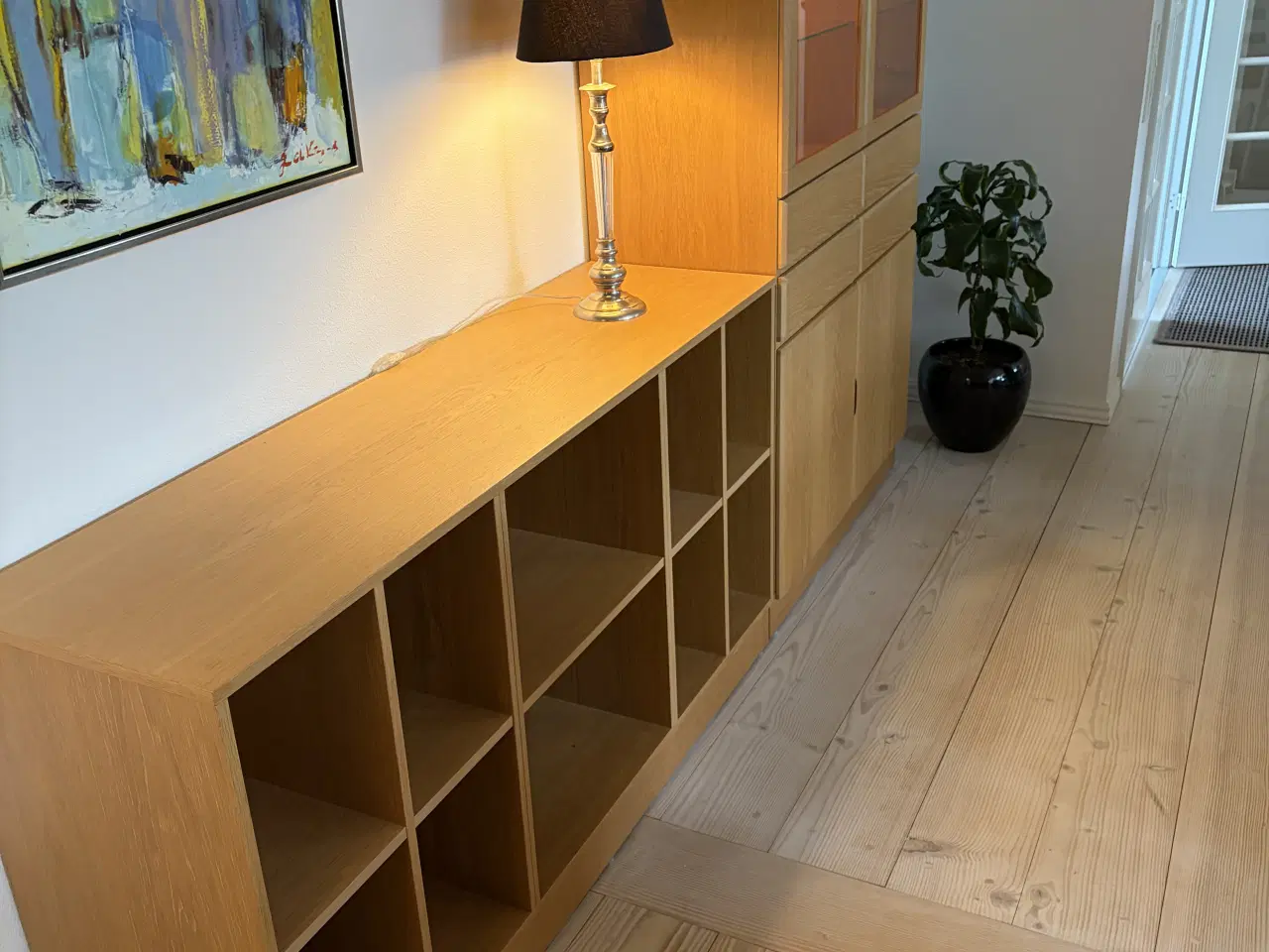 Billede 2 - Skovby vitrine + reol