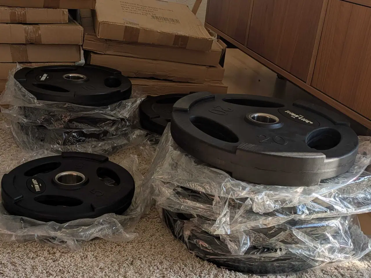 Billede 2 - Titan life weight disk vægtskiver 160kg