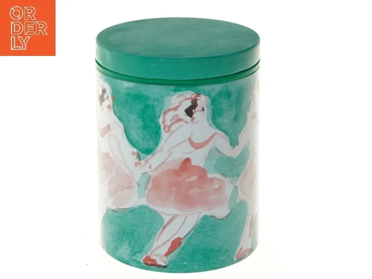 Billede 1 - Dåse fra Irma (str. Ø 11,5 cm længde 15 cm)