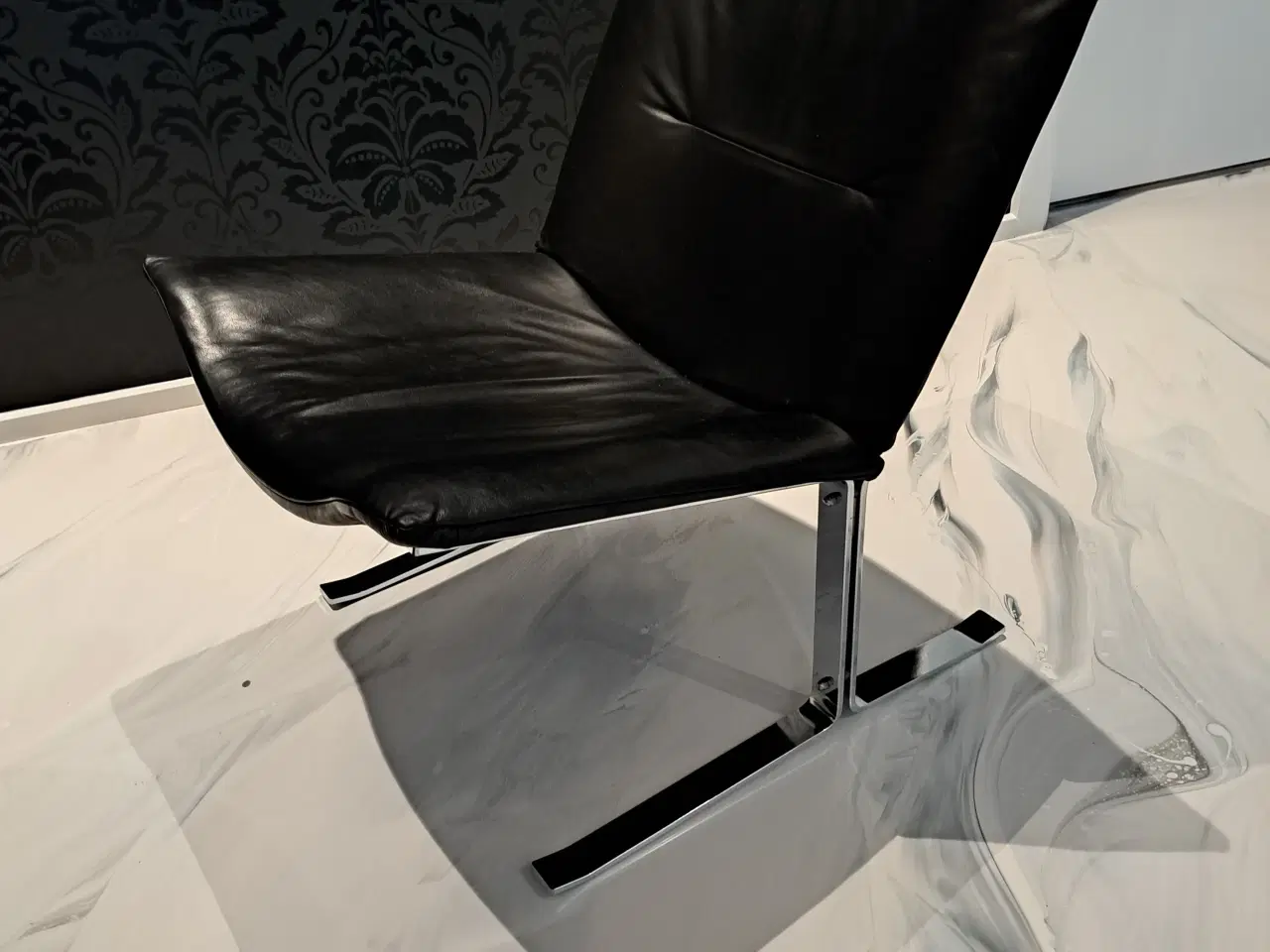 Billede 2 - Lounge læderstol