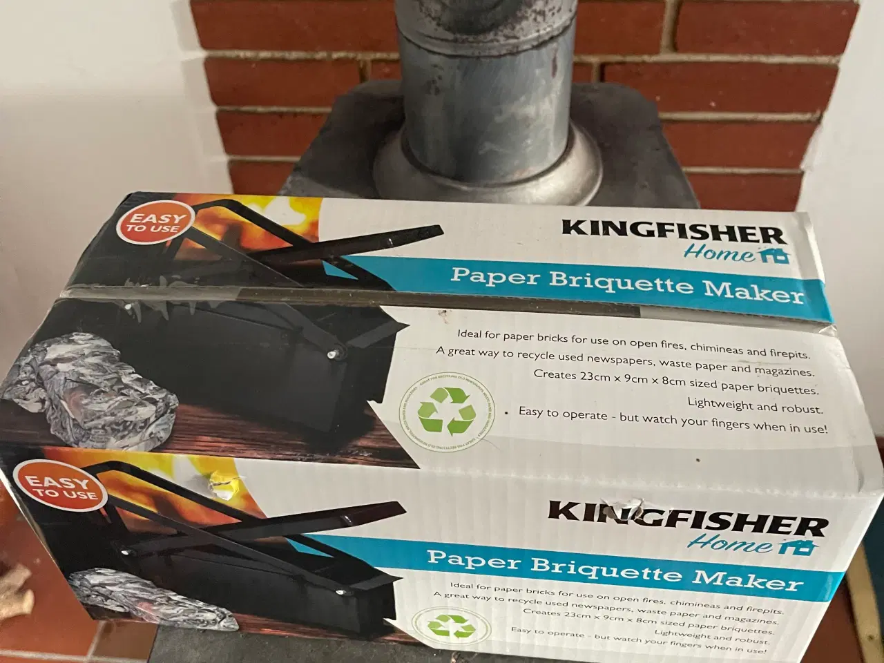 Billede 5 - Briketten pressere, laver din egne briket!