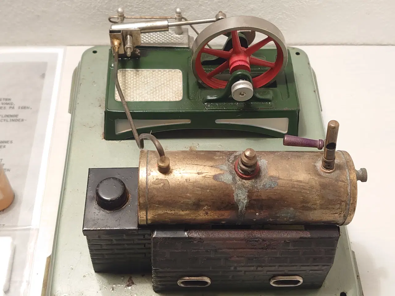 Billede 6 - Fleischmann dampmaskine m. tabs, olie, tragt, vejl