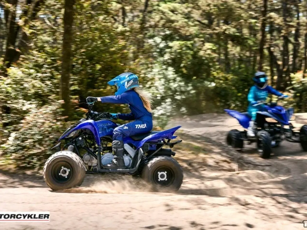 Billede 4 - Yamaha YFM 110 R Racing Blue