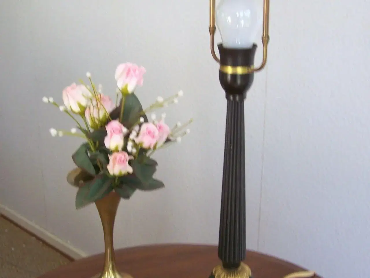 Billede 1 - Gammel bordlampe
