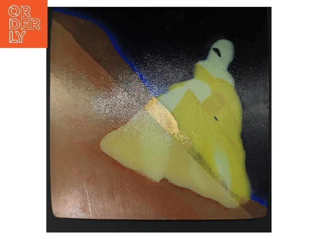 Billede 4 - Dekorativt glasfad (str. 29 cm)