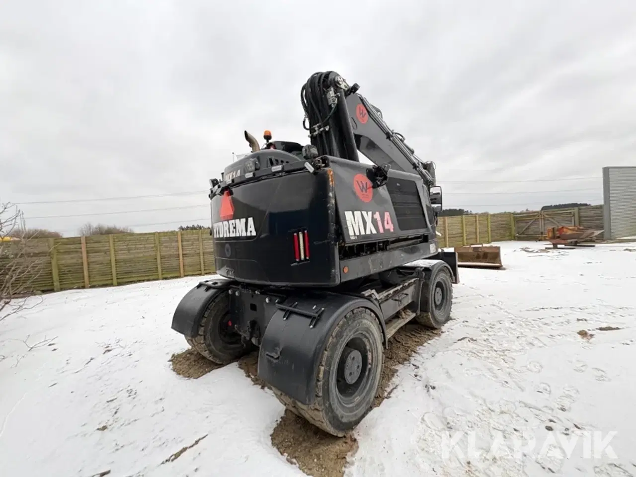 Billede 3 - Hjulgraver Hydrema MX14 Engcon tiltrotator