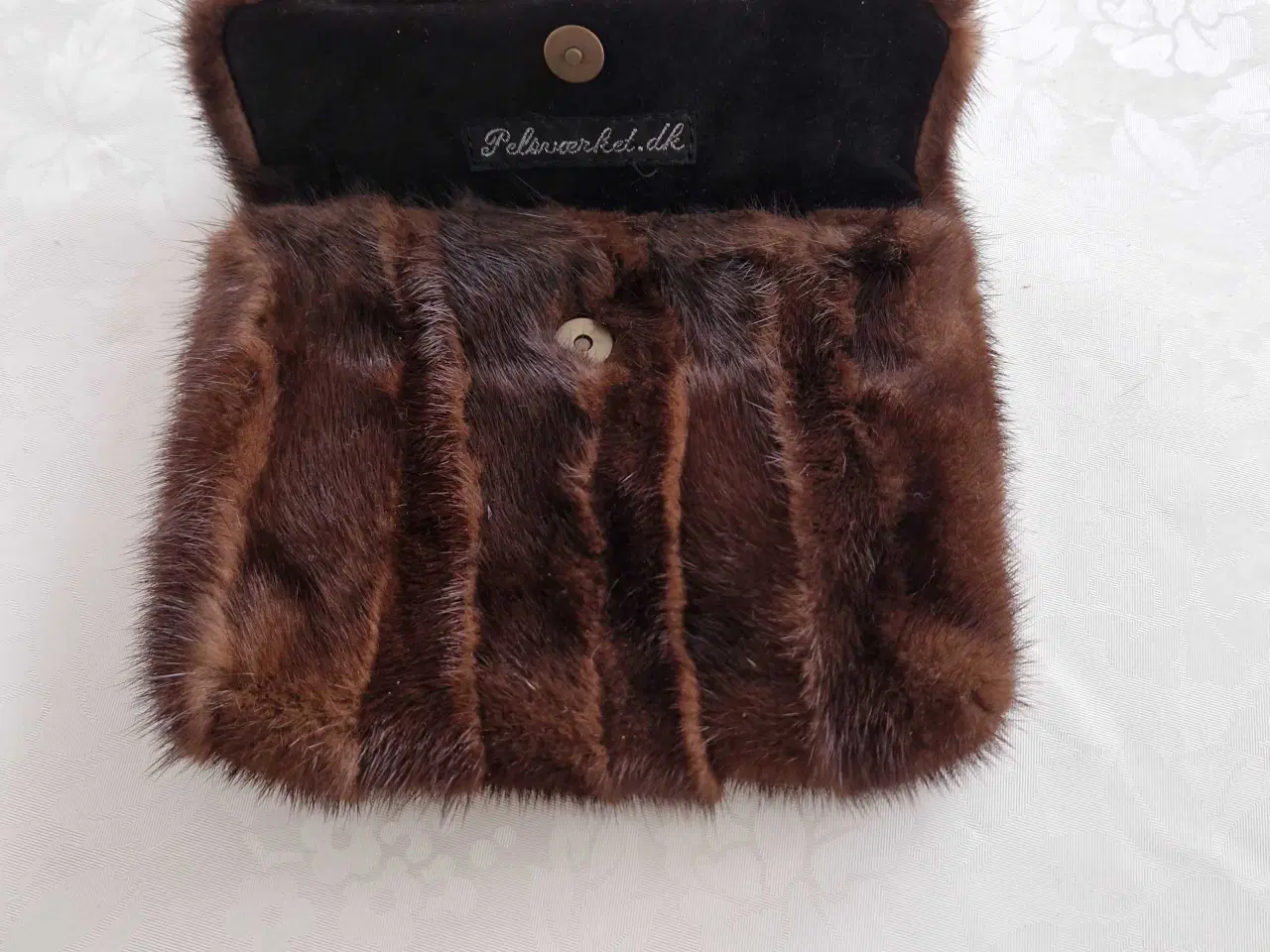 Billede 1 - Ægte vintage mink clutch fra Pelsværket 