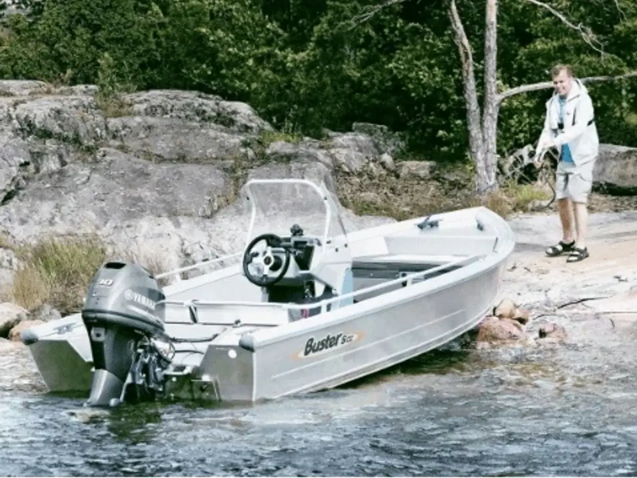 Billede 6 - Yamaha 30 HK - Fjernbetjening, Elektrisk, Powertrim