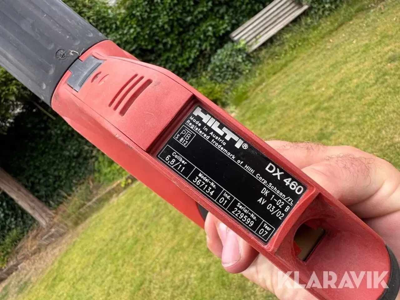 Billede 4 - Krudtdrevet boltpistol Hilti DX 460