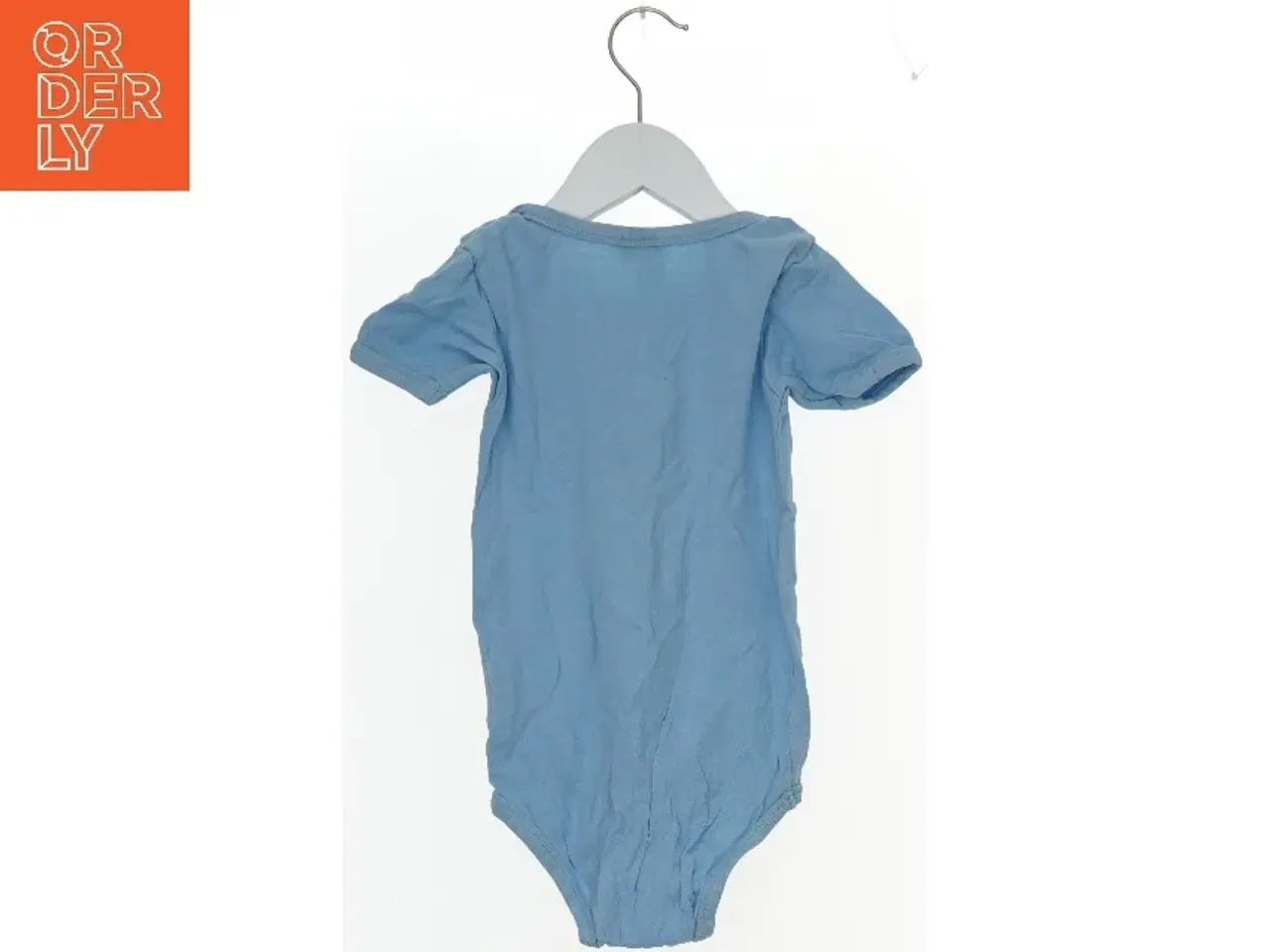 Billede 2 - Blå bodystocking med print (str. 98)