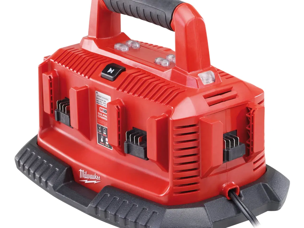 Billede 1 - Milwaukee oplader til 6 batterier