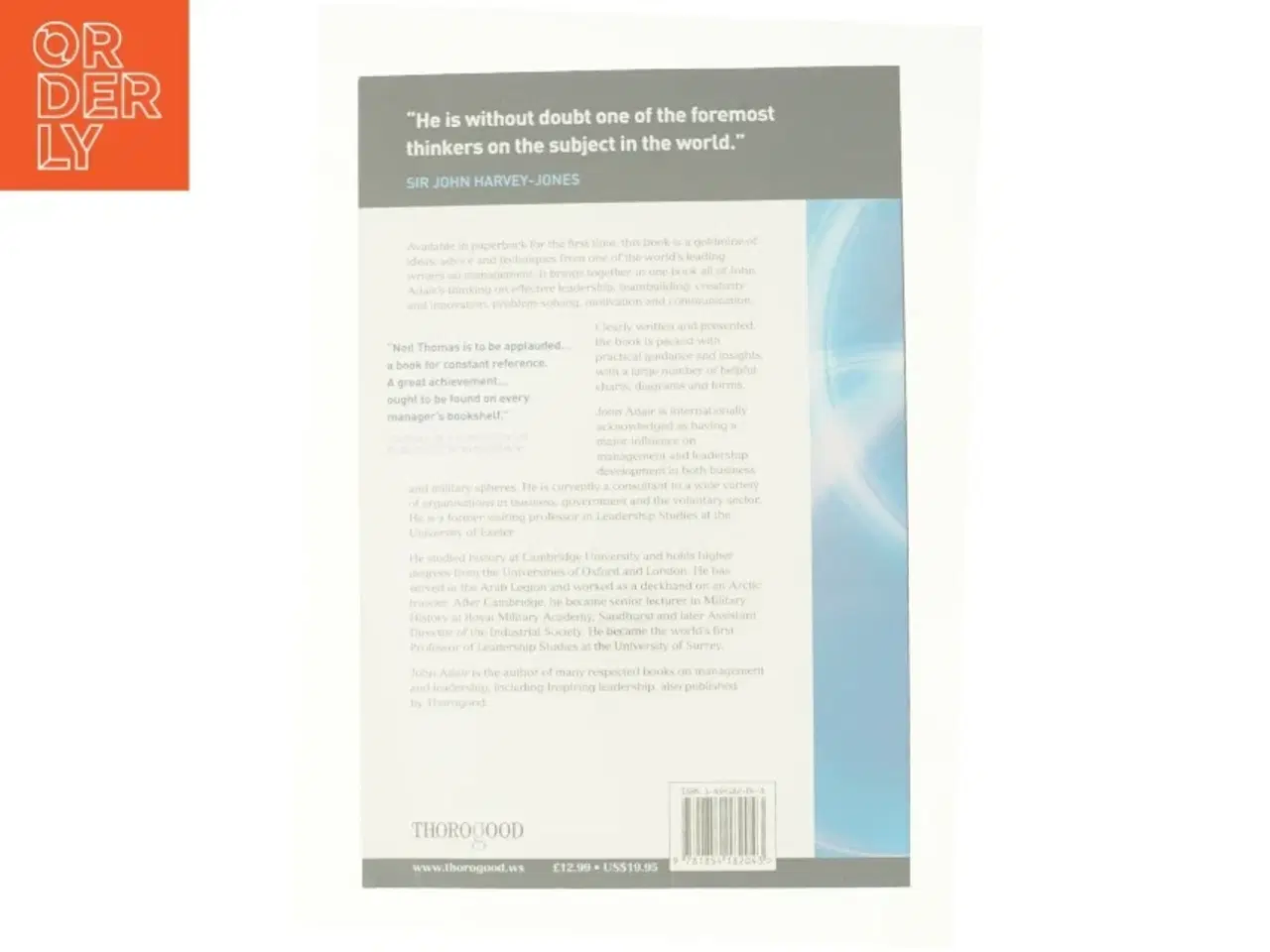 Billede 2 - John Adair: the Handbook of Management and Leadership af John Adair (Bog)