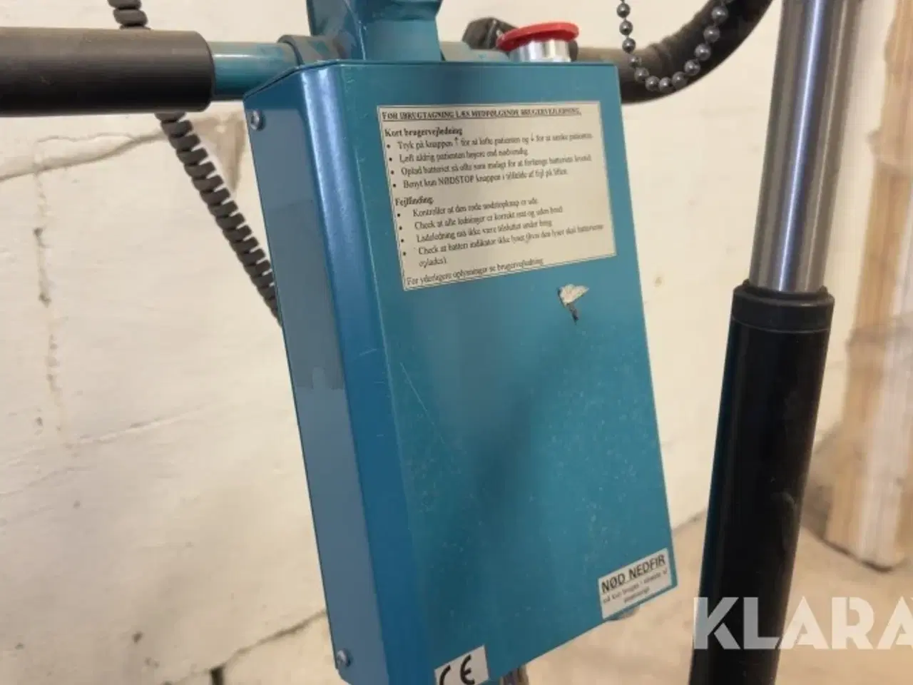 Billede 8 - Elektrisk stålift til aktiv forflytning Ergolet Pallas 2000