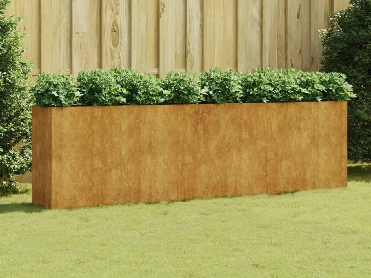 Billede 1 - Højbed 280x40x80 cm cortenstål