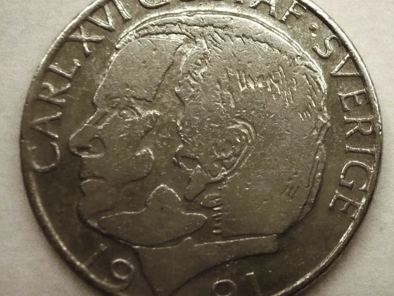 Billede 6 - Svenske 1 krona mønter fra 1976 - 2000