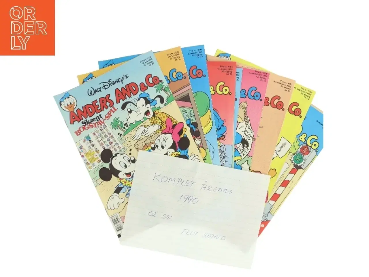 Billede 4 - Komplet årgang 1990 Disney&#39;s Anders And & Co. (Bog)