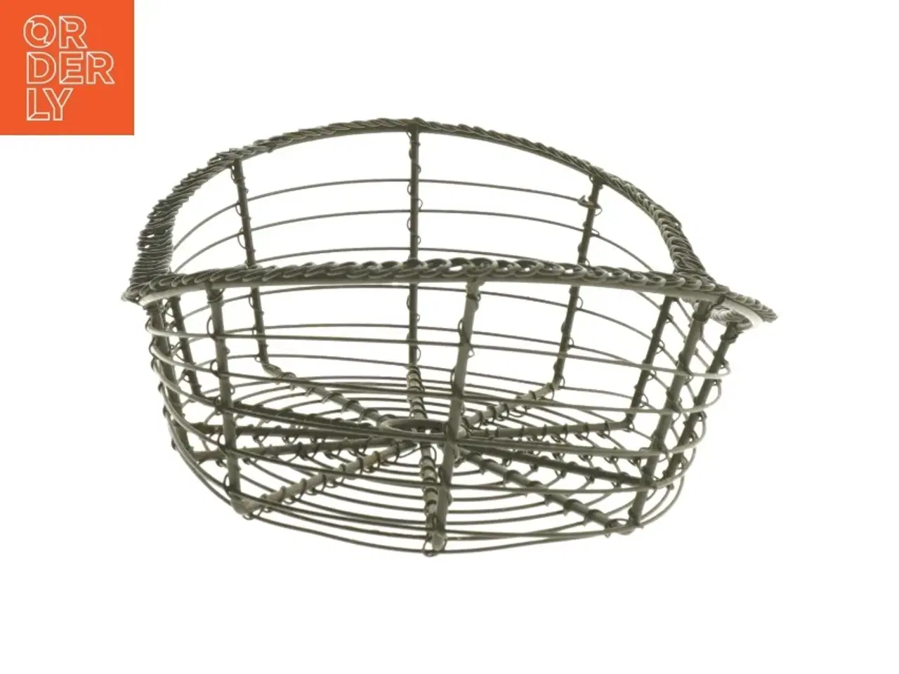 Billede 2 - Fil de Fer Metal frugtkurv (str. 30x17 cm)