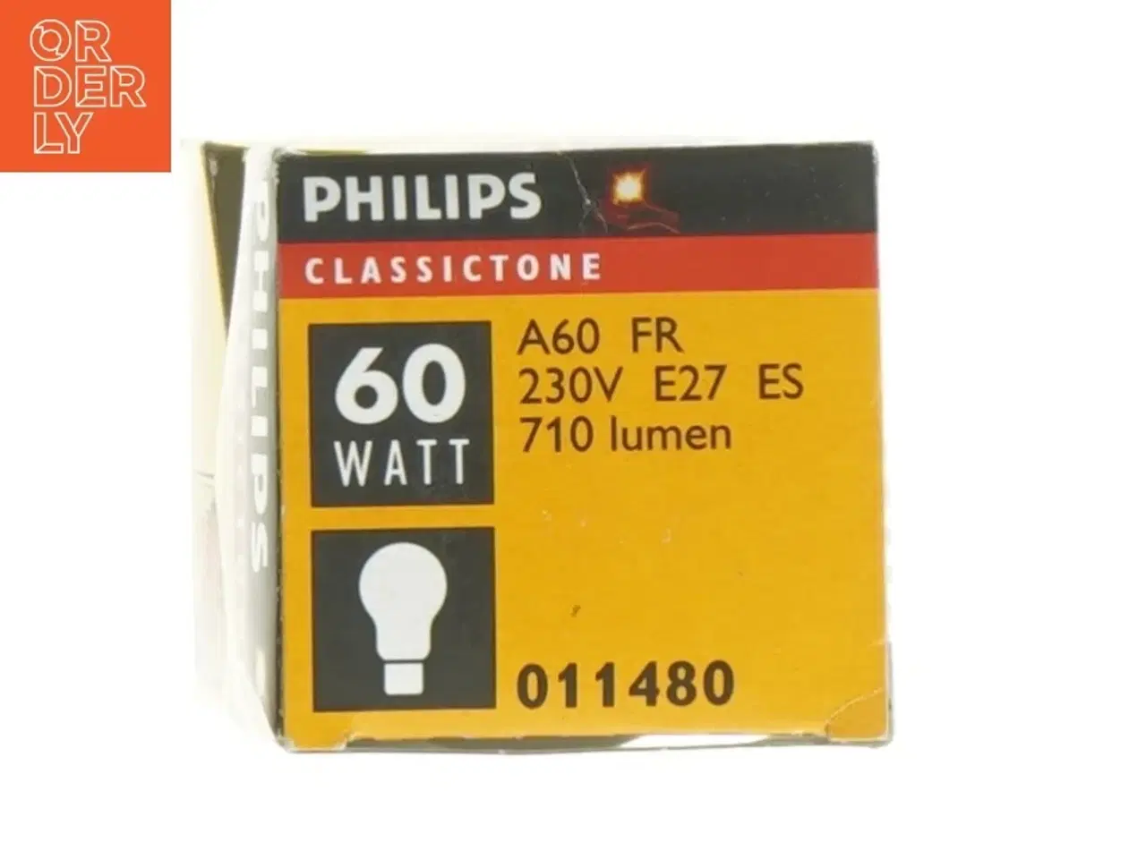 Billede 2 - Philips glødepære 60W i emballage fra Philips (str. 60 watt)