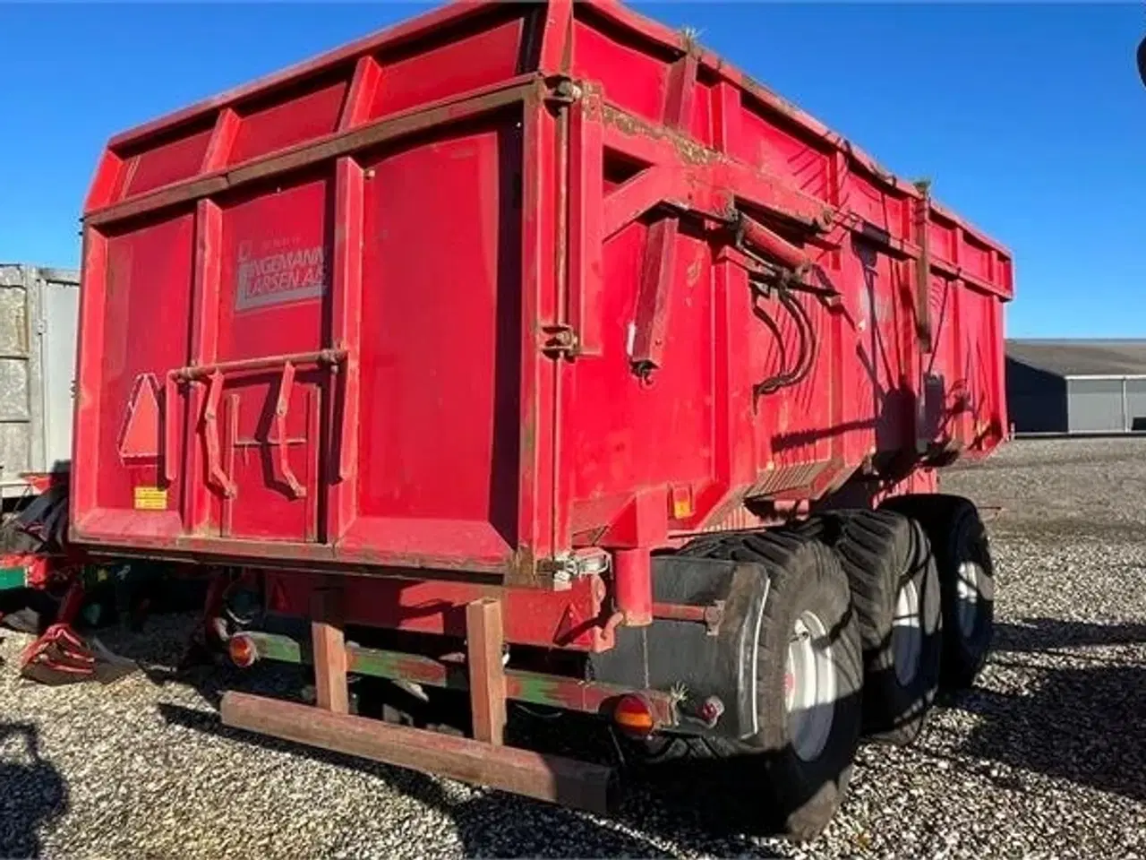 Billede 5 - Morsø Mega Line - 3 akslet tipvogn Fransk bagsmæk