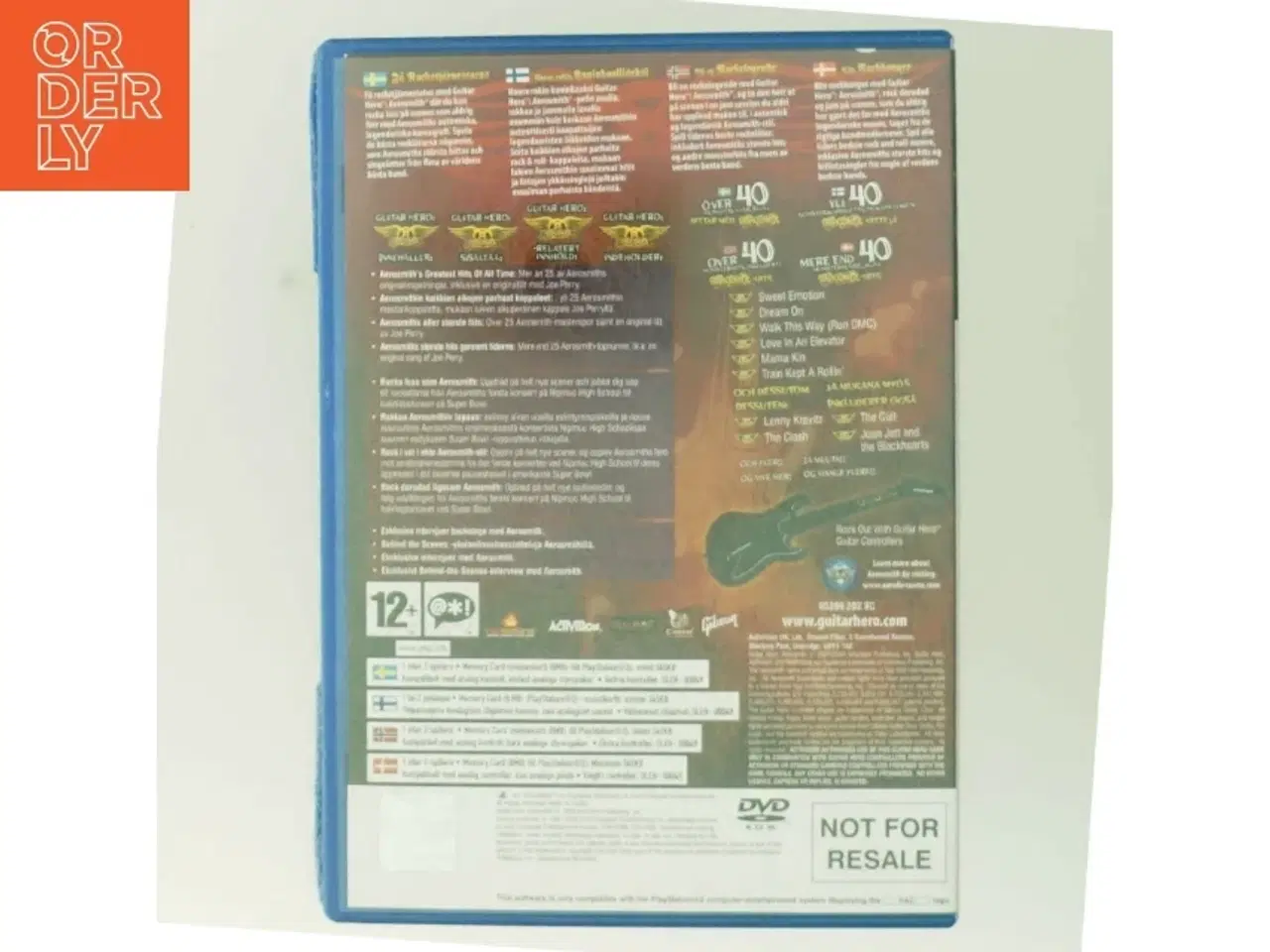 Billede 3 - Guitar Hero: Aerosmith PS2 Spil fra Activision